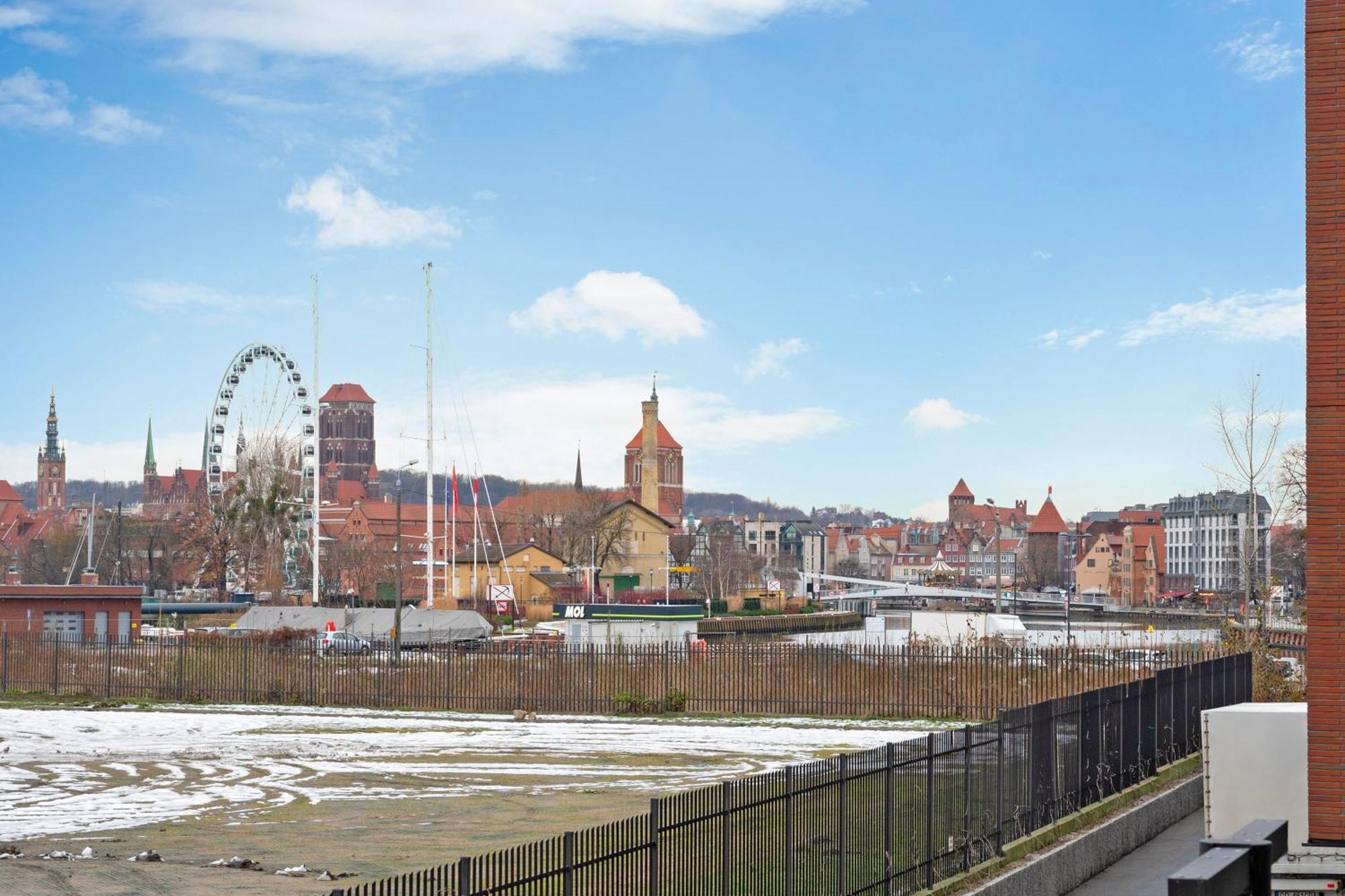 Nadmotlawie Riverside - Sauna, Gym & Parking By Downtown Apartments Gdansk Bagian luar foto