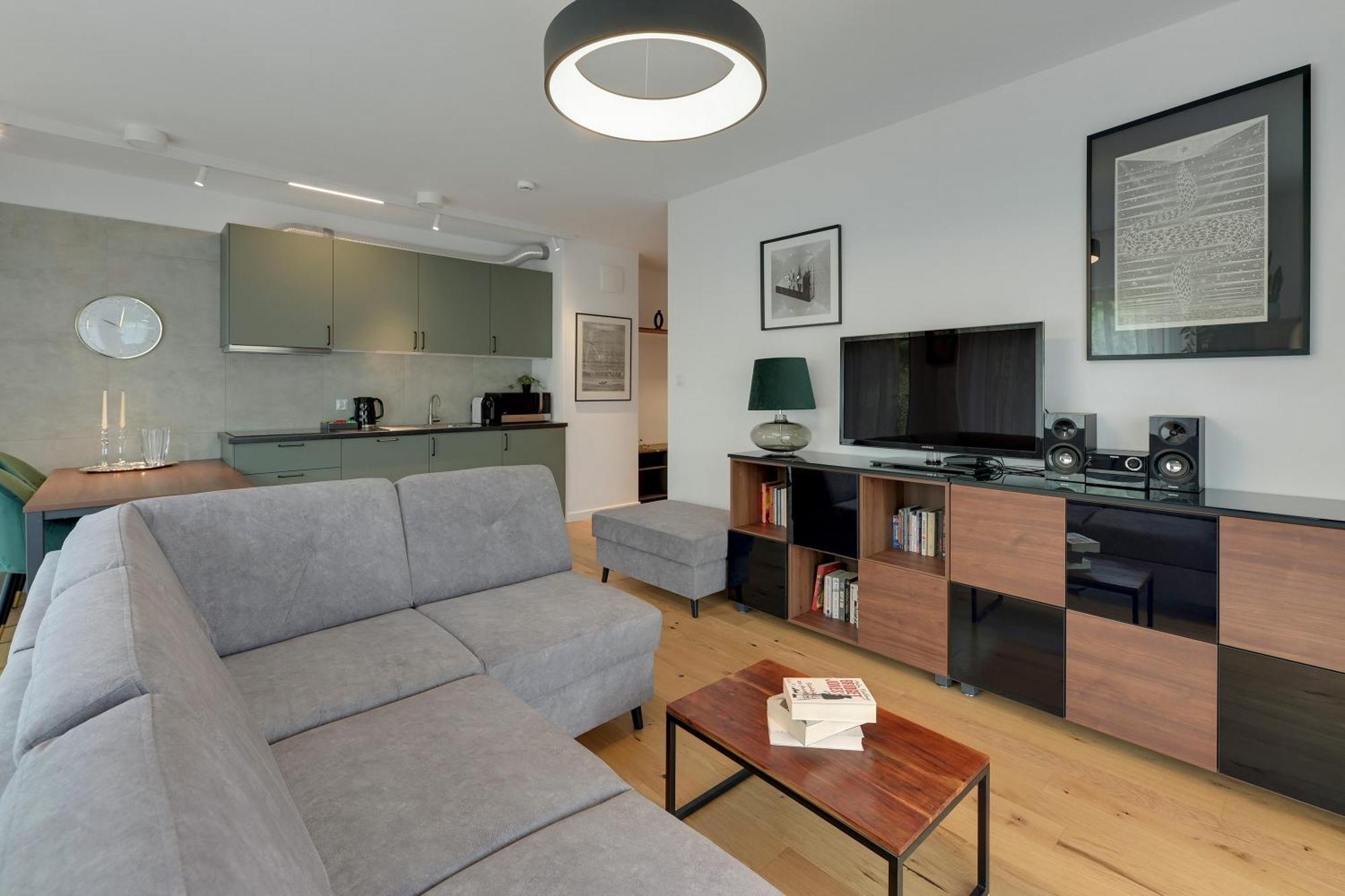 Nadmotlawie Riverside - Sauna, Gym & Parking By Downtown Apartments Gdansk Bagian luar foto