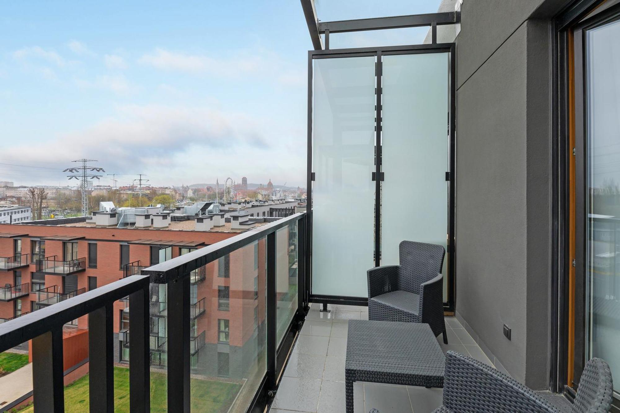 Nadmotlawie Riverside - Sauna, Gym & Parking By Downtown Apartments Gdansk Ruang foto