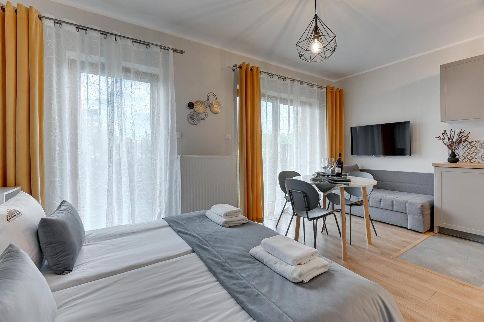 Nadmotlawie Riverside - Sauna, Gym & Parking By Downtown Apartments Gdansk Bagian luar foto