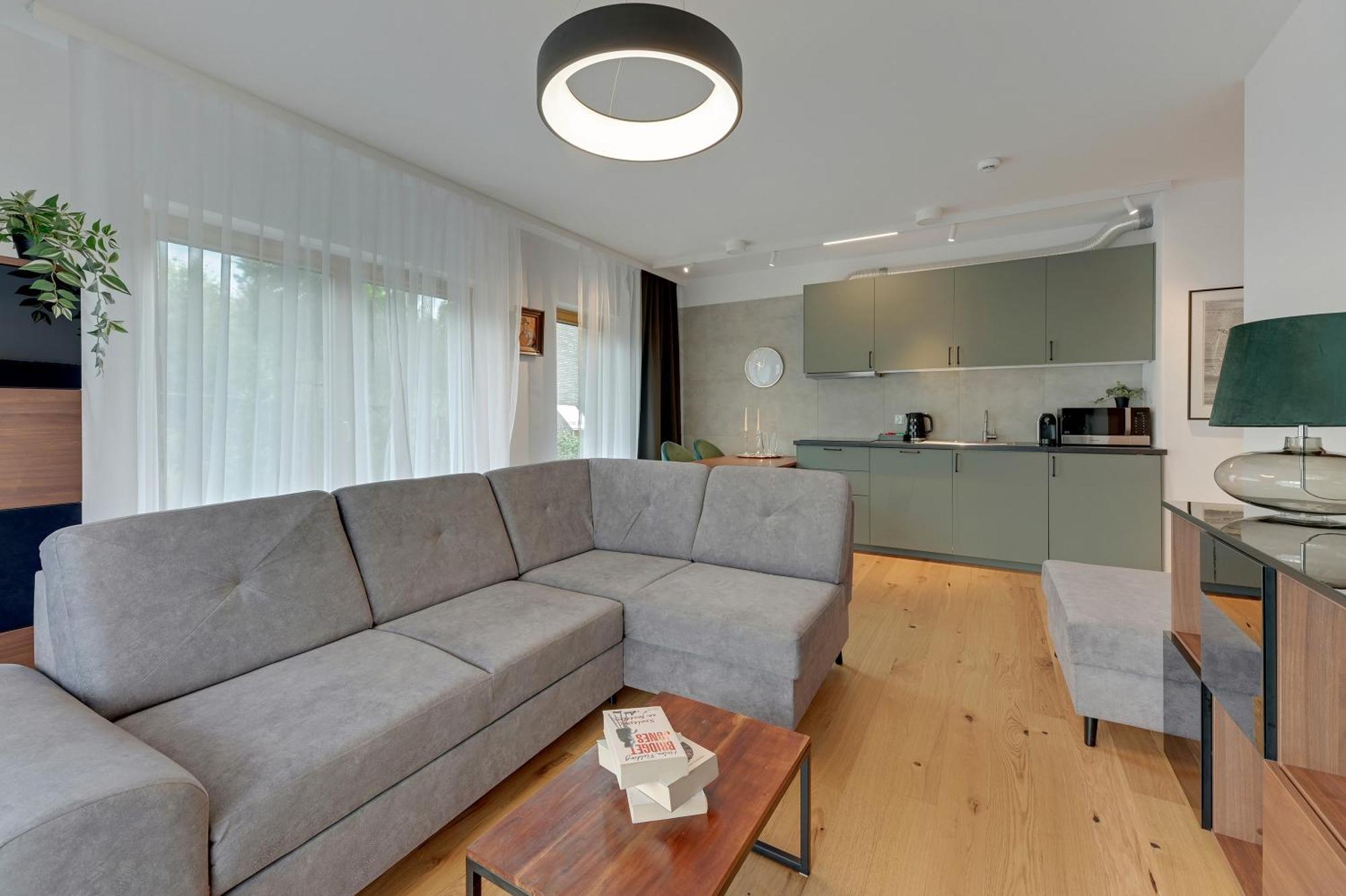 Nadmotlawie Riverside - Sauna, Gym & Parking By Downtown Apartments Gdansk Bagian luar foto