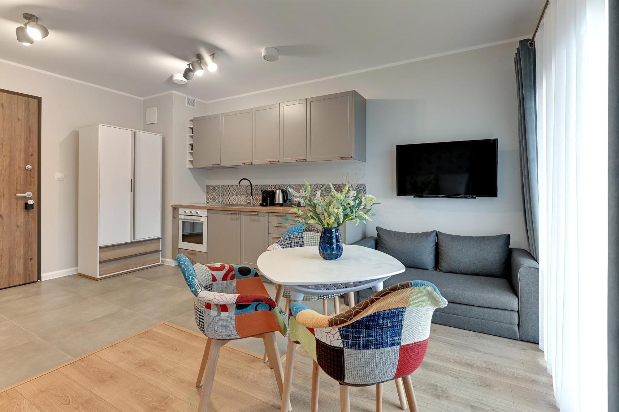 Nadmotlawie Riverside - Sauna, Gym & Parking By Downtown Apartments Gdansk Ruang foto