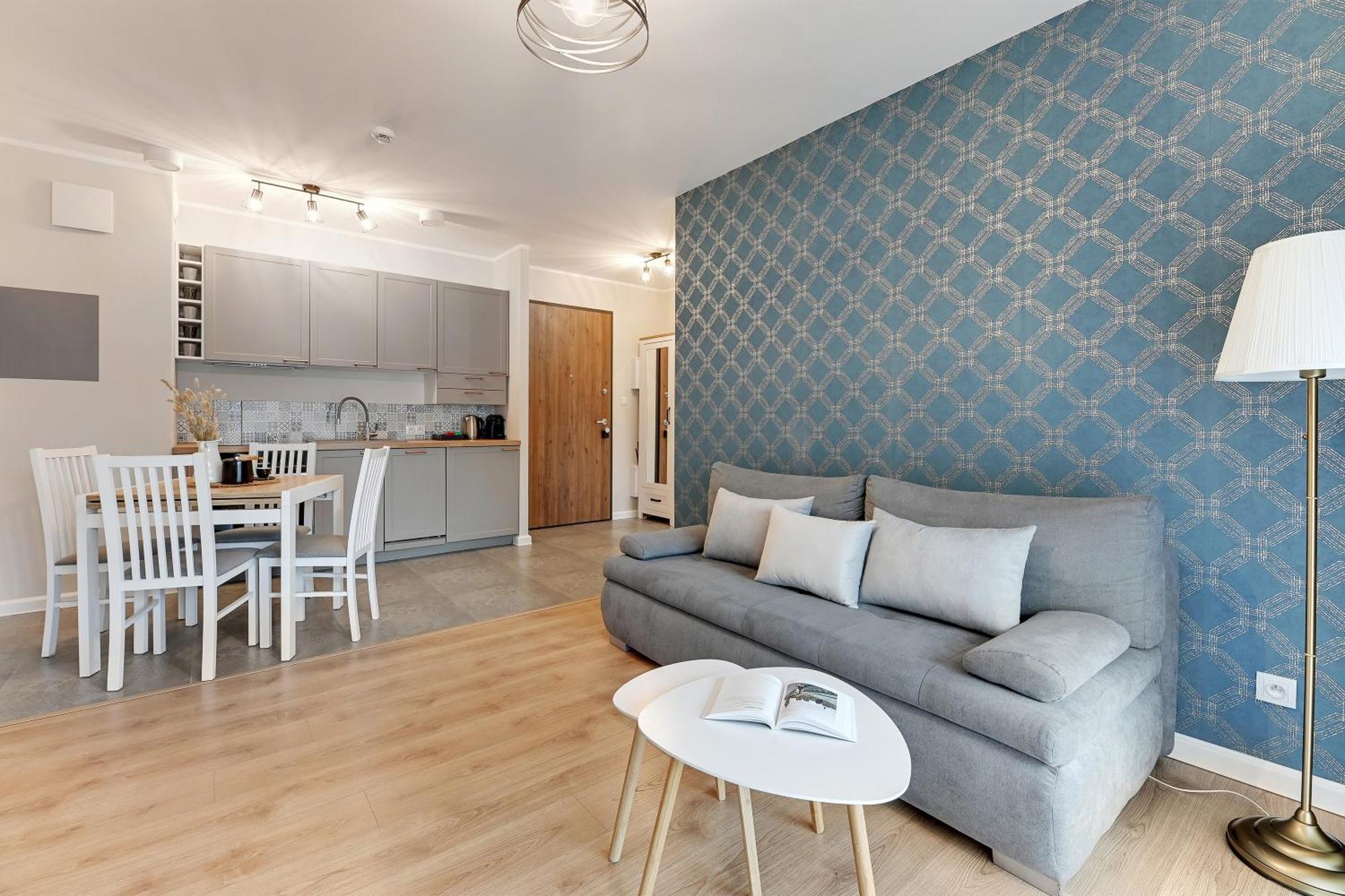 Nadmotlawie Riverside - Sauna, Gym & Parking By Downtown Apartments Gdansk Ruang foto