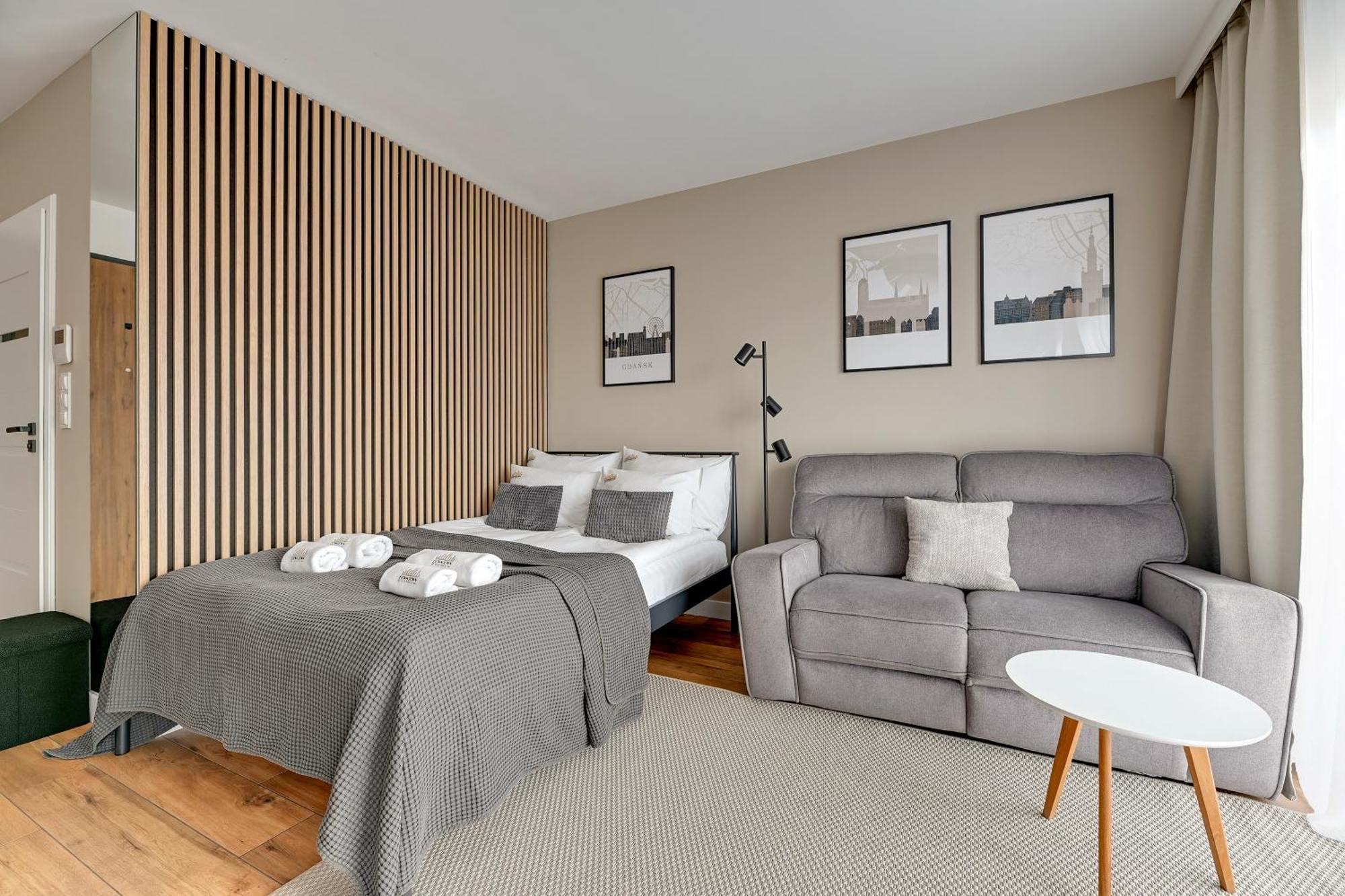Nadmotlawie Riverside - Sauna, Gym & Parking By Downtown Apartments Gdansk Bagian luar foto