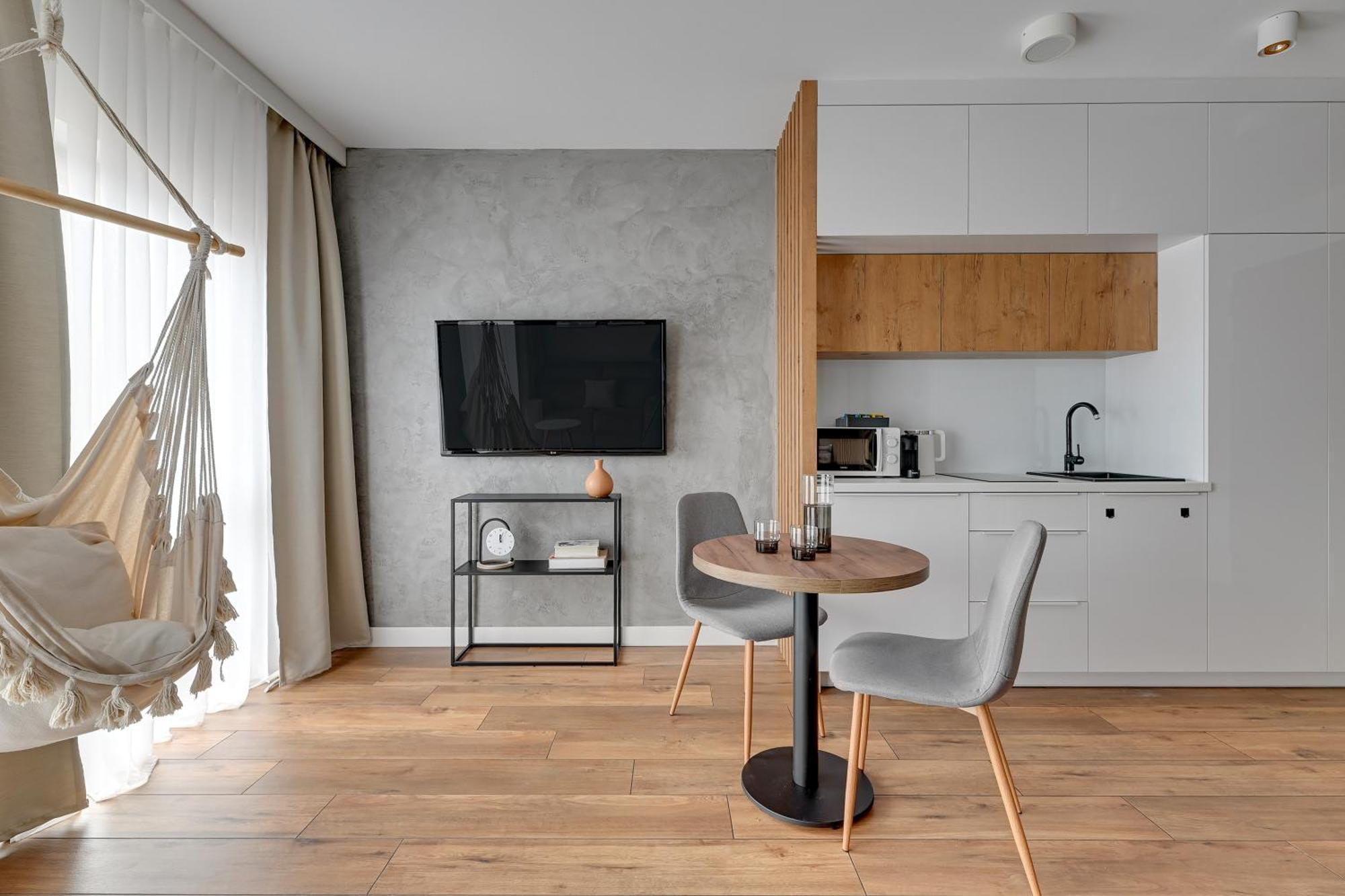 Nadmotlawie Riverside - Sauna, Gym & Parking By Downtown Apartments Gdansk Ruang foto