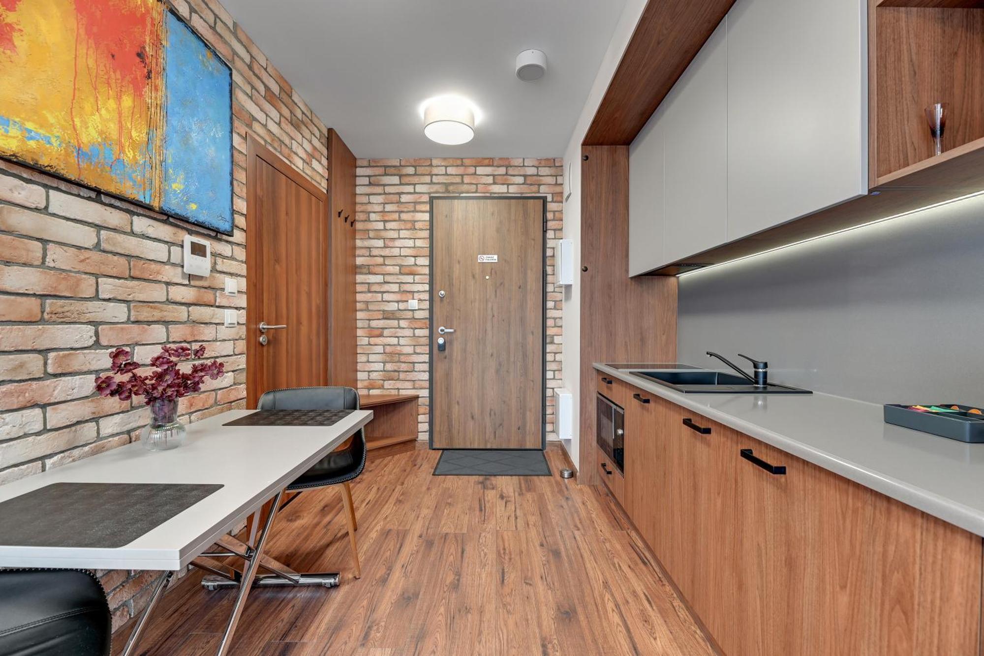 Nadmotlawie Riverside - Sauna, Gym & Parking By Downtown Apartments Gdansk Ruang foto