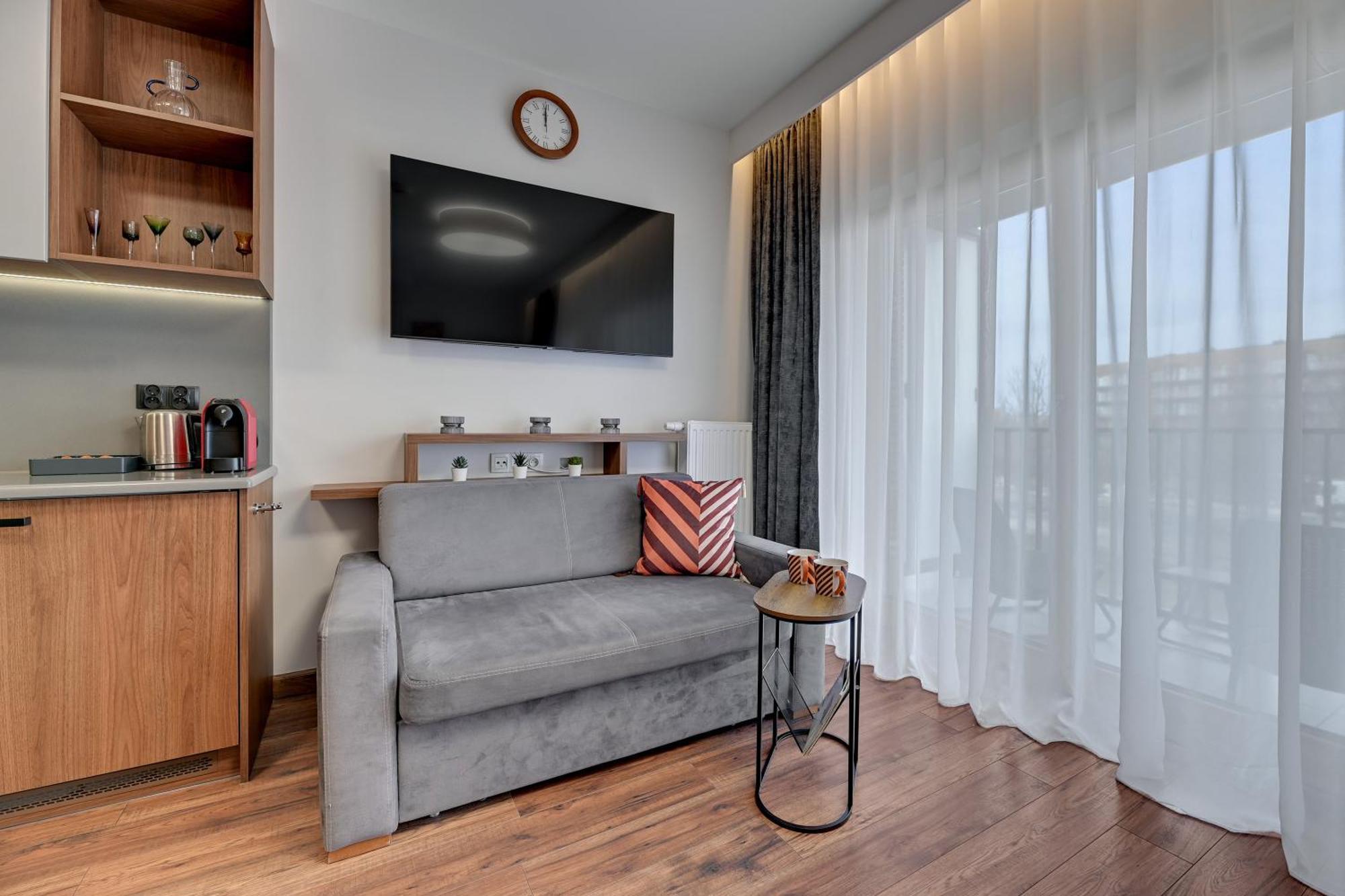 Nadmotlawie Riverside - Sauna, Gym & Parking By Downtown Apartments Gdansk Ruang foto